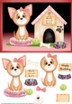 Chihuahua girl card front