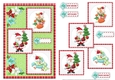 Christmas Critters Three Square Quick Card