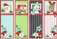 Christmas Critters Bookmarks