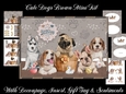 Cute Dogs Brown Mini Kit
