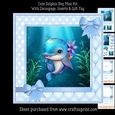 Cute Dolphin Boy Mini Kit