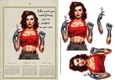 Perfect As You Are Vintage Pin-Up Calendar Card Front