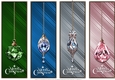Christmas Crystal Ornaments Bookmarks 2