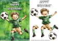 Playing Football Card Front