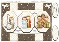 cup158468_376 - Cute Nativity Octagon Shaped Pop Up Card