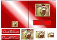 Teddy Bear in a Stocking Quick Card with Pyramage 3