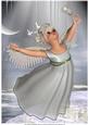 Little Angel 1 A4 Card