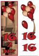 16 Today Balloons Large Dl Card 1