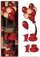 18 Today Balloons Large Dl Card