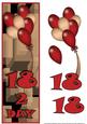 18 Today Balloons Large Dl Card 1