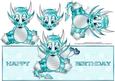 Little Dragon Over the Top Large Card