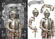 Silver Camelot Suit of Armour Card Front