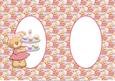 Cupcakes Teddy Bear Blank Insert