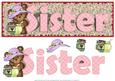 Sister Country Bear Large Dl Card
