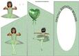Green Ballerina Girl Cascade