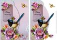 English Roses Scalloped Fancy Edge Birthday Card