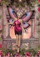 Pretty Butterfly Fairy A4 Card