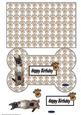 Mans Best Friend Bone Shaped Card