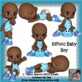 6 Cute Ethnic Baby Boy Poser Tubes