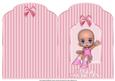 Caucasian Girl Scalloped Top Quick Card