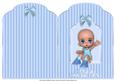 Caucasian Boy Scalloped Top Quick Card