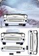 Chevy in the Snow Birthday Card Front