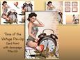 Time of the Vintage Pin-up Mini Kit