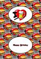 I Love Burgers Insert