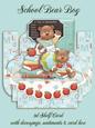 School Bear Boy 3D Shelf Card Kit
