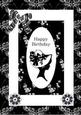 A4 Monochrome Cameo Card 2