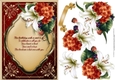 lilies and blackberries card front