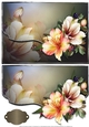 Peruvian Lilies Fancy Scalloped Edge Envelope Card