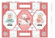 Eskimo Escapades Polar Bear Octagon Folded Pop-up Card