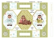 Ethnic Eskimo Escapades Walrus Octagon Folded Pop-up Card