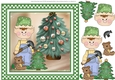 Little Elf In The Workshop Card Front 3