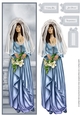 Cynthia Bride In Blue Large DL Card