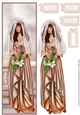 Cynthia Bride In Pink Large DL Card