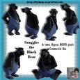 6 Snuggles The Black Bear Posers