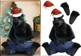 Merry Christmas From Snuggles The Black Bear Card Front