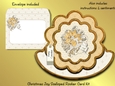 Christmas Joy Scalloped Rocker Card Kit