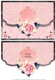 Pretty In Pink Scalloped Edge Faux Envelope Card Birthday
