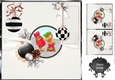 8x8 Cracker Fun Topper With Baubles