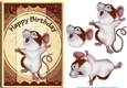 Happy Mouse Card Front