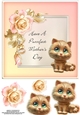 Purrfect Mothers Day Cat Card 1