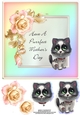 Purrfect Mothers Day Cat Card 3
