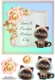 Purrfect Mothers Day Cat Card 4