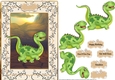 Dino Day Birthday A5 Card Front 1