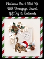 Christmas Cat 2 8x8 Mini Kit