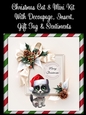 Christmas Cat 8 8x8 Mini Kit