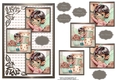 Pixie Caramel Macchiato Three Square Quick Card